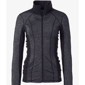 Color Block Express Active Ruched Side Jacket
